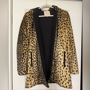 Zara Trafaluc Leopard Print Jacket